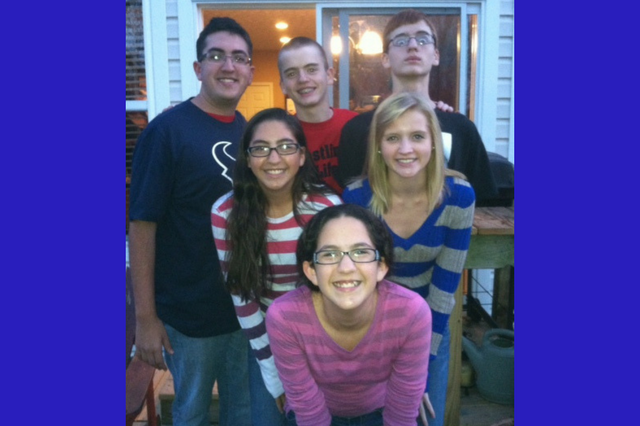 Grandchildren on Thanksgiving Day