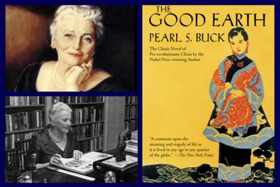Pearl S Buck collage